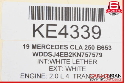 08-20 Mercedes W117 CLA250 Front Right Side Door Lock Latch Actuator OEM