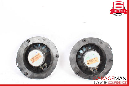 07-09 Mercedes W211 E350 Front Left & Right Door Audio Sound Speakers Set of 2