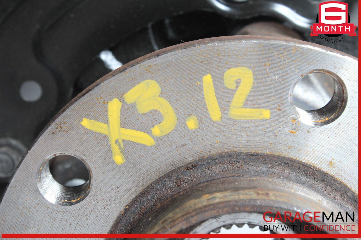 11-17 BMW X3 Rear Left Driver Side Spindle Knuckle Hub OEM