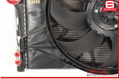 10-13 Mercedes W221 S400 Hybrid Engine Cooling Fan Shroud Motor Assembly OEM