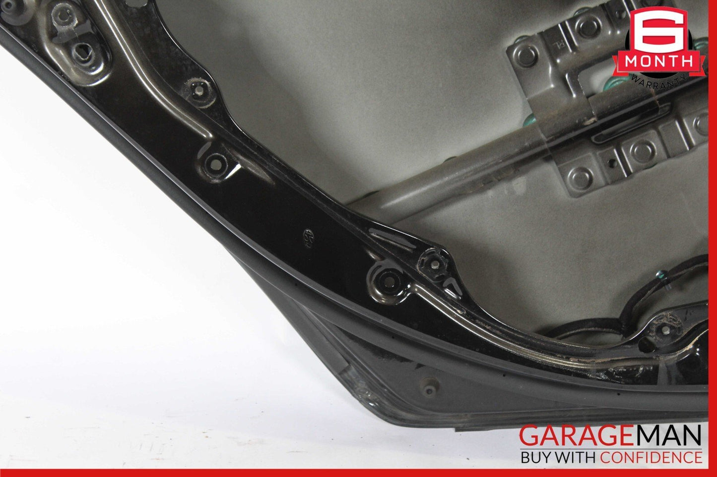 15-16 Hyundai Genesis Rear Left Driver Side Door Shell Panel Black OEM