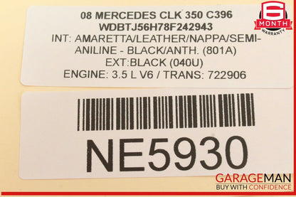 03-09 Mercedes W209 CLK350 Front Right Side Door Control Module Unit OEM