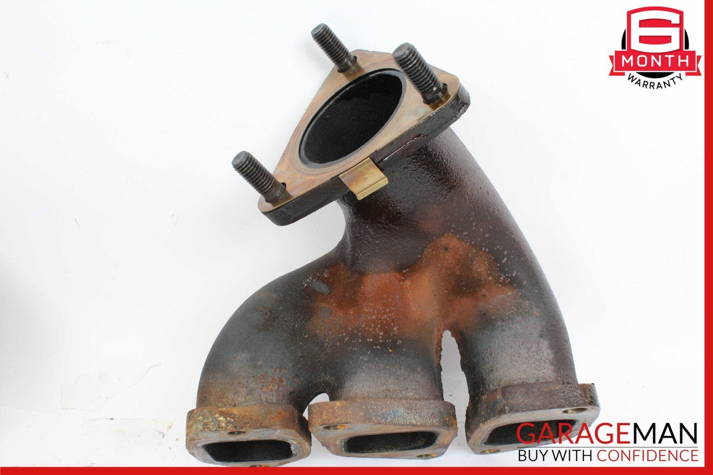 11-18 Porsche Cayenne 958 Motor Engine Left & Right Exhaust Manifold Set of 2