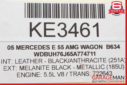 03-12 Mercedes W211 E55 AMG E350 Under Seat Control Module Front Right Side OEM