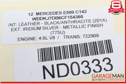 10-18 Mercedes W212 E550 E350 Rear SAM Module Relay Fuse Box 2129005001 OEM