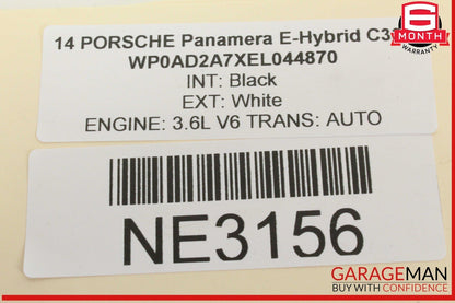 10-16 Porsche Panamera 970 E-Hybrid Front Right or Rear Left Window Motor OEM