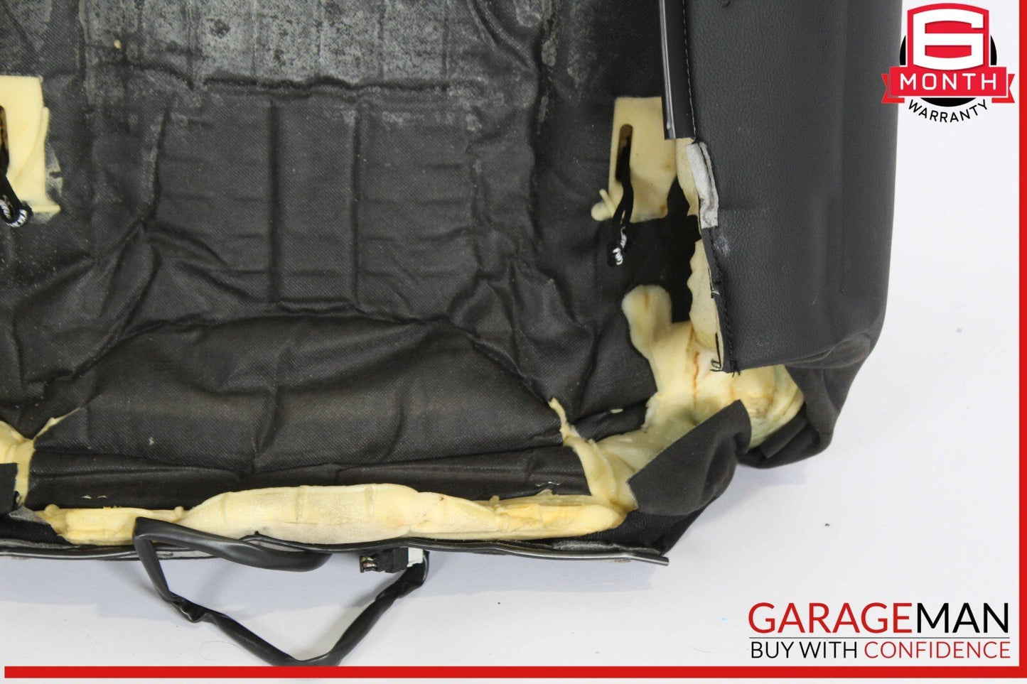 17-22 Maserati Levante M161 Front Right Top Upper Seat Cushion Black OEM