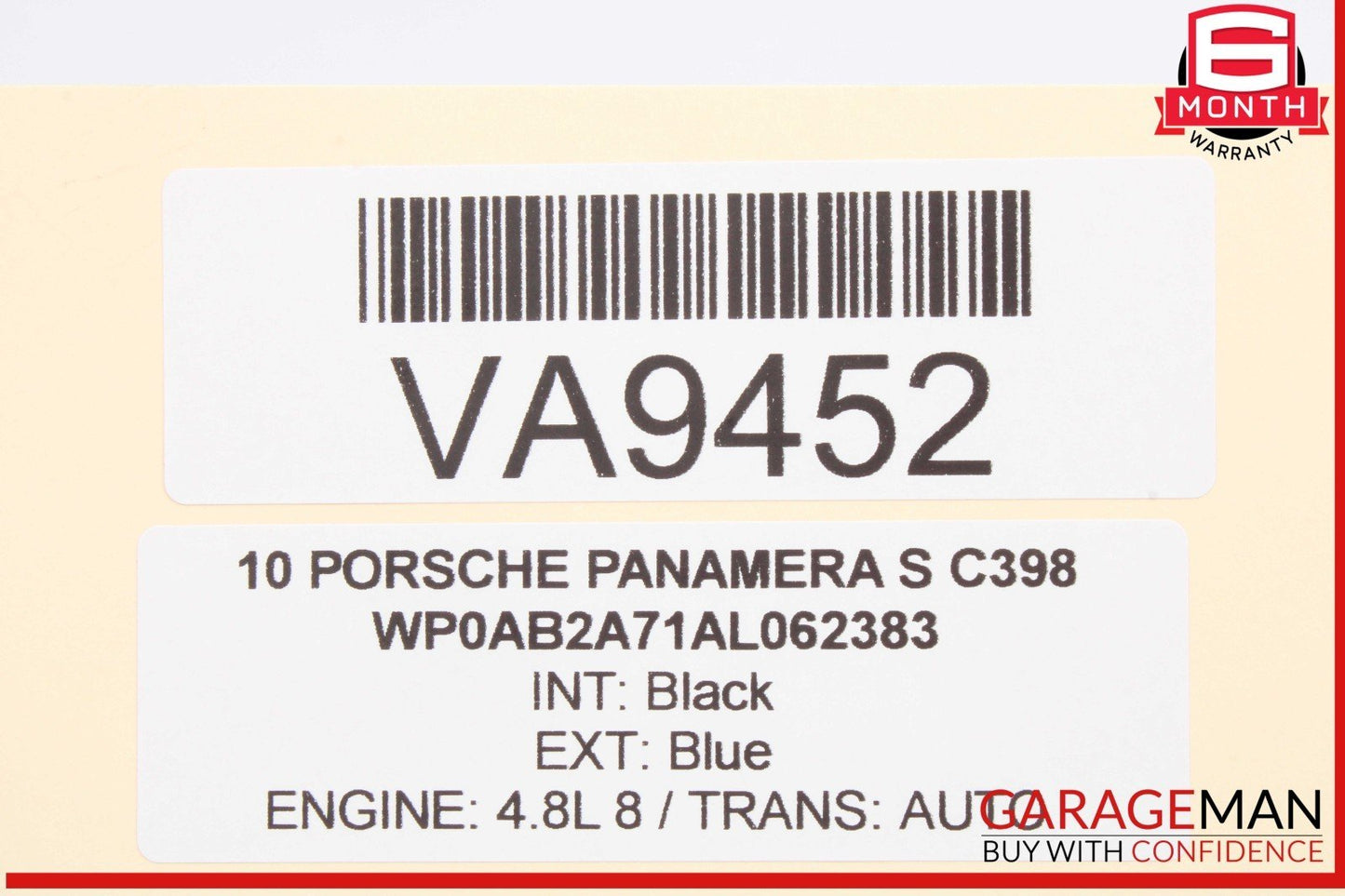 10-13 Porsche Panamera S 970 Steering Column Clockspring Control Switch OEM
