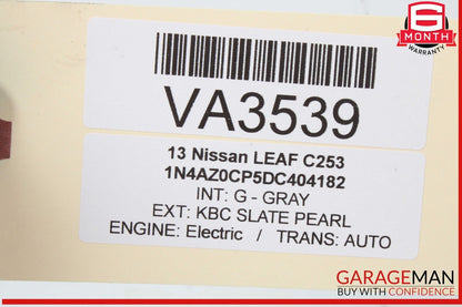 11-15 Nissan Leaf Rear Right Passenger Side Exterior Door Handle OEM