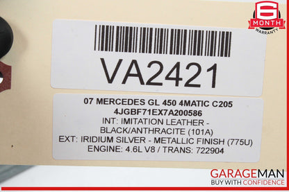 06-12 Mercedes X164 GL450 4MATIC Trunk Lid Hydraulic Pump Motor Cylinder