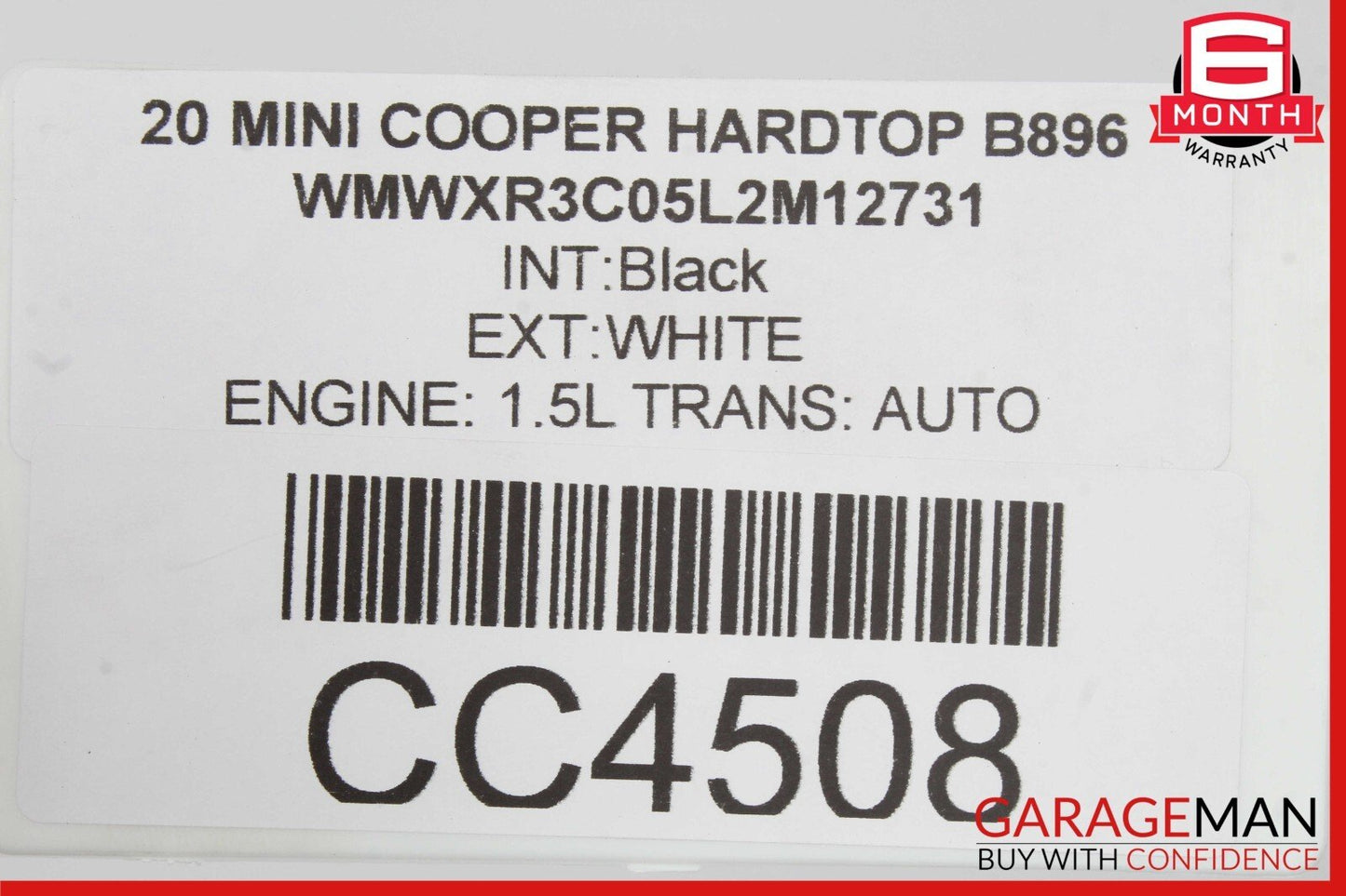 14-19 Mini Cooper Hardtop Left Driver Side Rocker Panel Skirt Black OEM