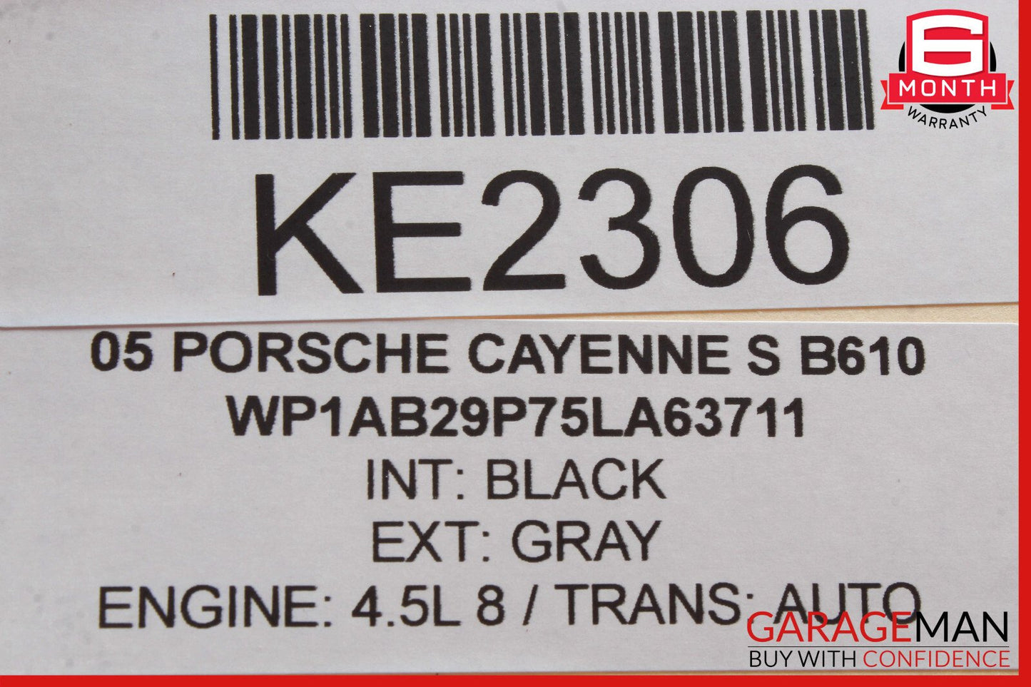 03-10 Porsche Cayenne S 955 Front Left Seat Adjustment Memory Control Module OEM