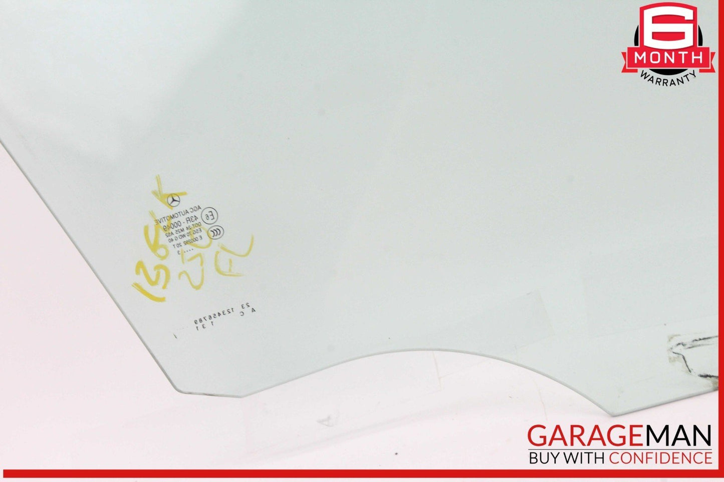 10-15 Mercedes X204 GLK350 Front Left Driver Side Door Window Glass OEM