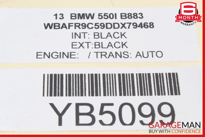 11-16 BMW 528i 535i 550i Instrument Cluster Speedometer 9291394
