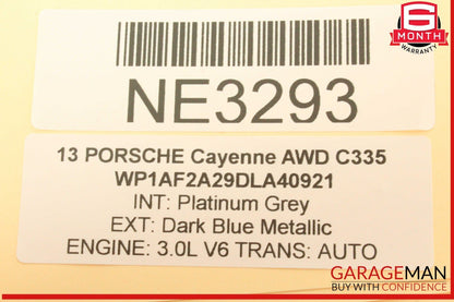 11-18 Porsche Cayenne 958 AWD Rear Glass Wiper Motor Valeo 7P5955711A OEM