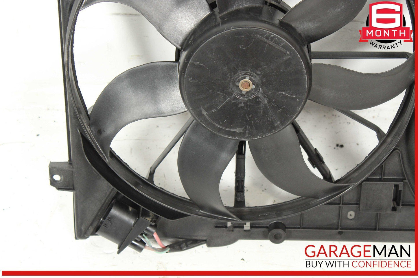 08-15 Audi TT Engine Cooling Fan Motor Shroud OEM