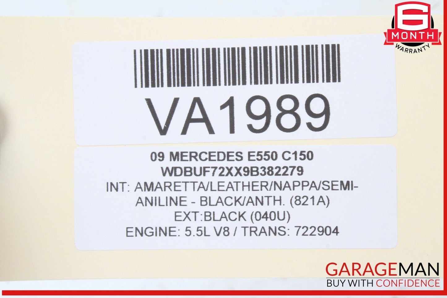 03-11 Mercedes W211 E550 Rear Left or Right Side Upper Control Arm 2303521805