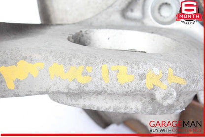 15-24 Porsche Macan 95B Rear Left Side Spindle Knuckle Wheel Hub w/ Rotor Disc