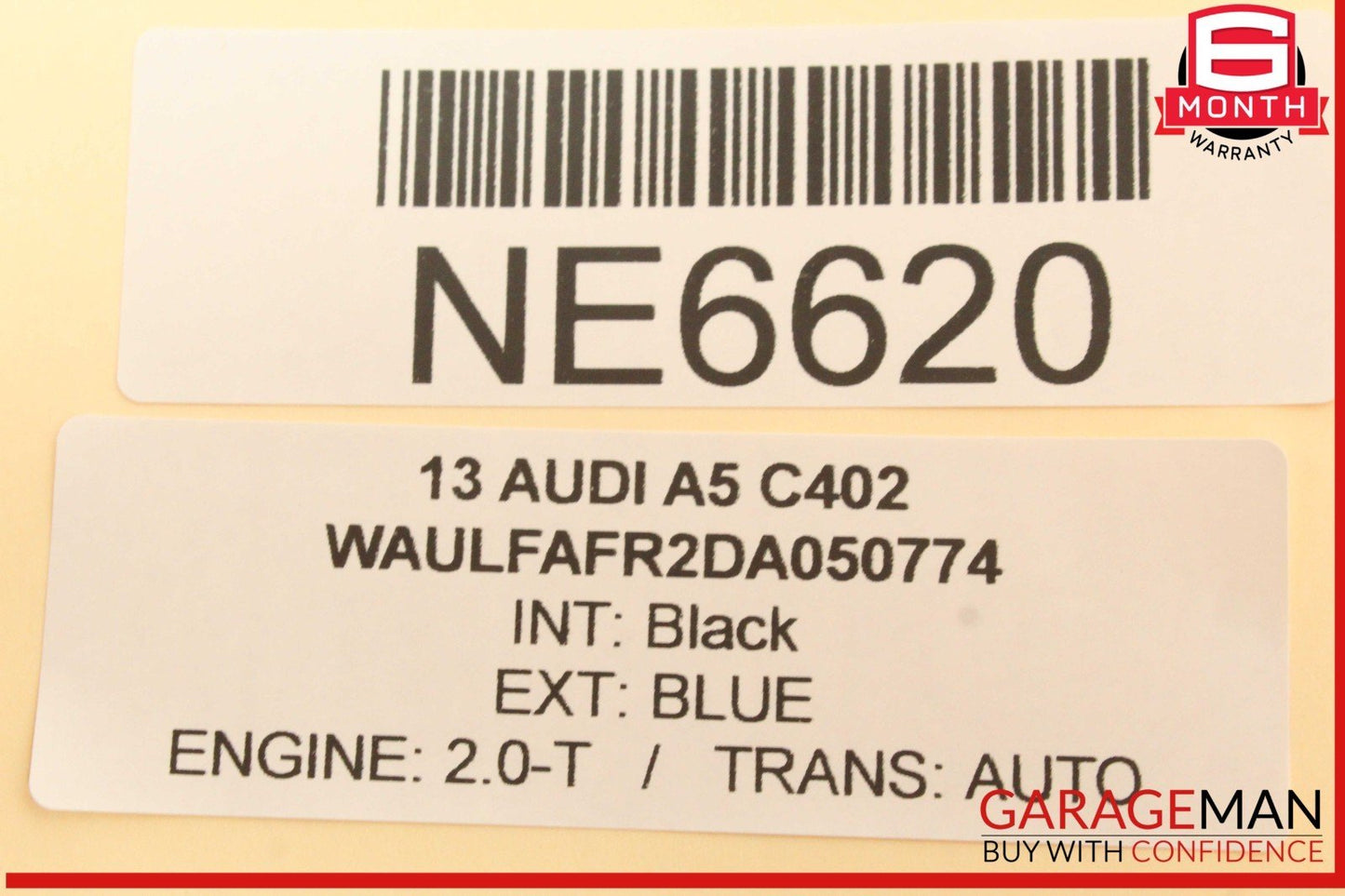 13-17 Audi A5 Q5 A4 Front A/C AC Climate Control Switch Panel Assembly OEM