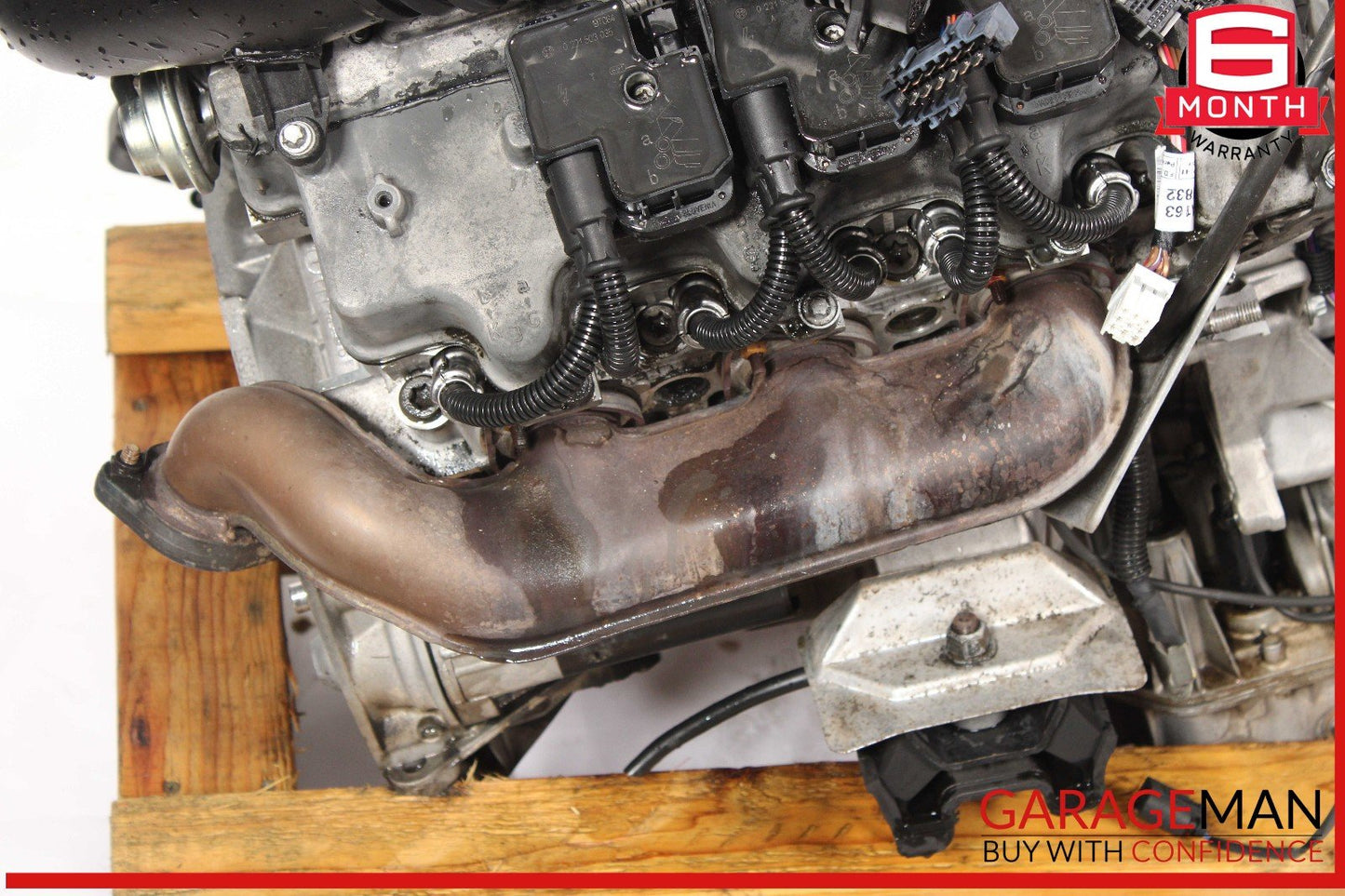 03-05 Mercedes W163 ML350 Engine Motor Block Assembly 3.7L V6 M112 OEM 177k