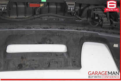 16-18 Audi Q3 Rear Bumper Cover w/ Parking PDC Sensors Silver OEM