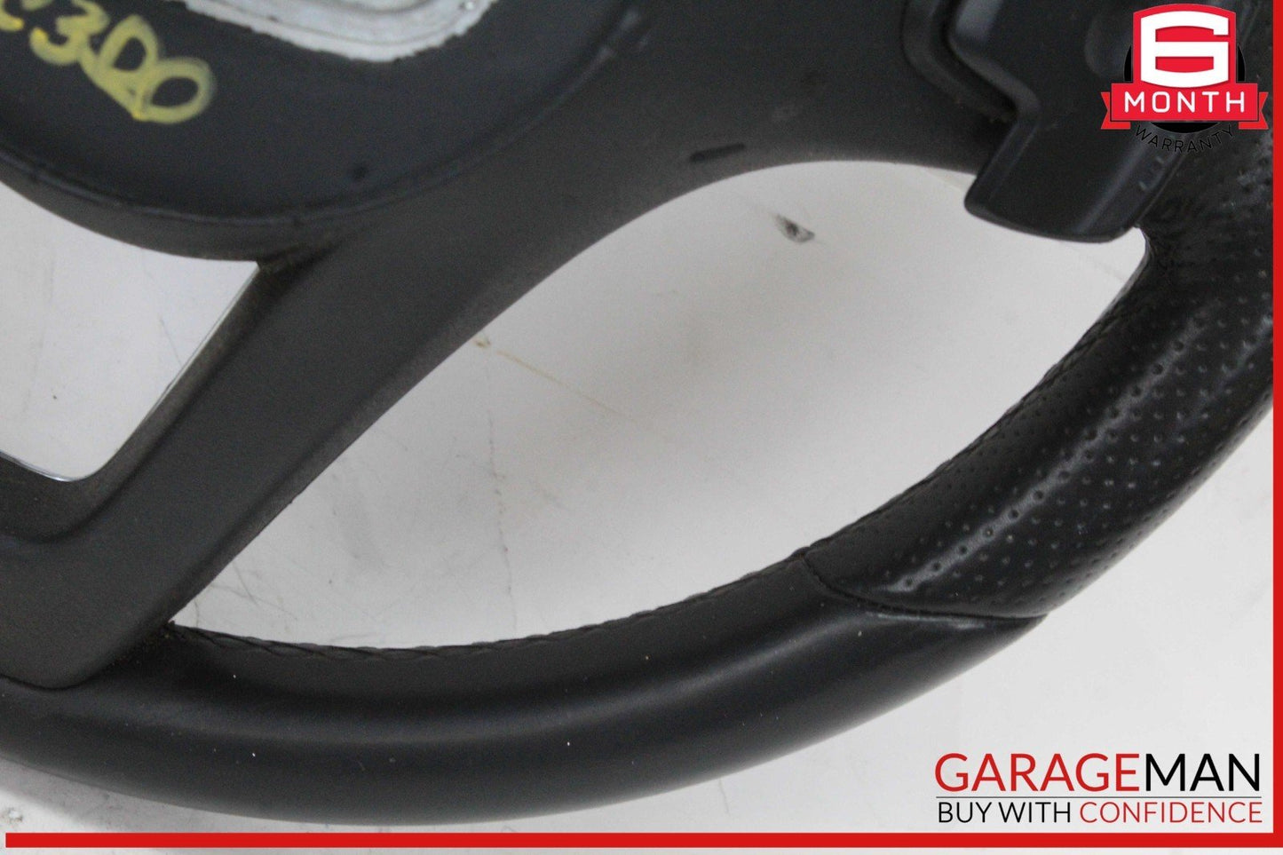 15-18 Mercedes W205 C300 GLC300 Steering Wheel Black w/ Paddle Shifters OEM