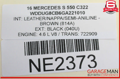 14-17 Mercedes W222 S550 Heads Up Windscreen Display Projector Unit 2229006410