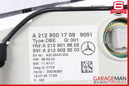 10-16 Mercedes W212 E350 E500 Overhead Dome Light Reading Map Lamp Assy Black