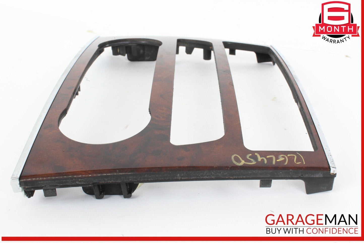 06-12 Mercedes X164 GL450 4MATIC Center Console Control Trim Panel Wood Bezel