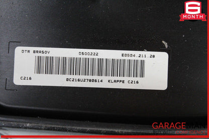 07-14 Mercedes W216 CL550 Front Left Side Dash Knee Lower Trim w/ Airbag OEM