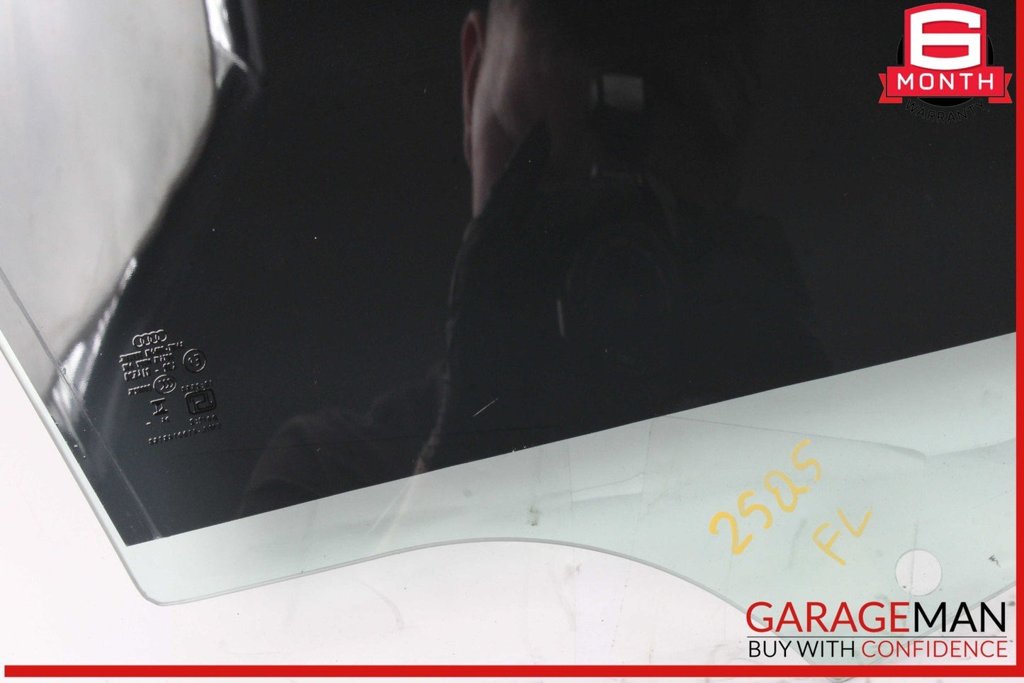18-25 Audi Q5 Front Left Driver Side Door Window Glass 43R014530 OEM