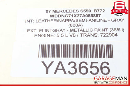 07-09 Mercedes S550 CL63 AMG Information Navigation Display Screen Monitor