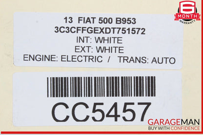 13-19 Fiat 500 Electric Engine Motor Assembly OEM