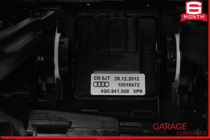 12-18 Audi A6 Front Center Dash Dashboard AC A/C Air Vent w/ Hazard Light OEM