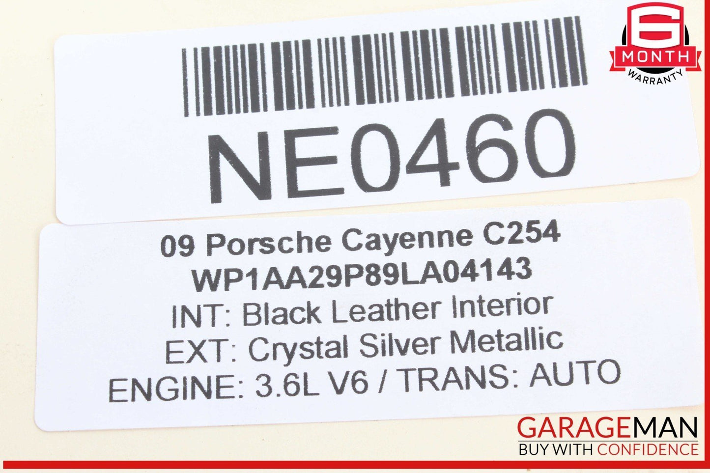03-10 Porsche Cayenne 955 957 Rear Left Side Lower Control Arm 7L0505351 OEM