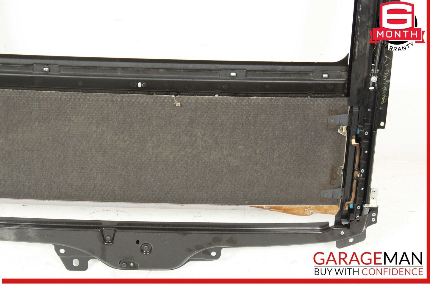 13-19 BMW 640i 650i F06 Panoramic Sunroof Moonroof Sliding Frame Panel Assembly