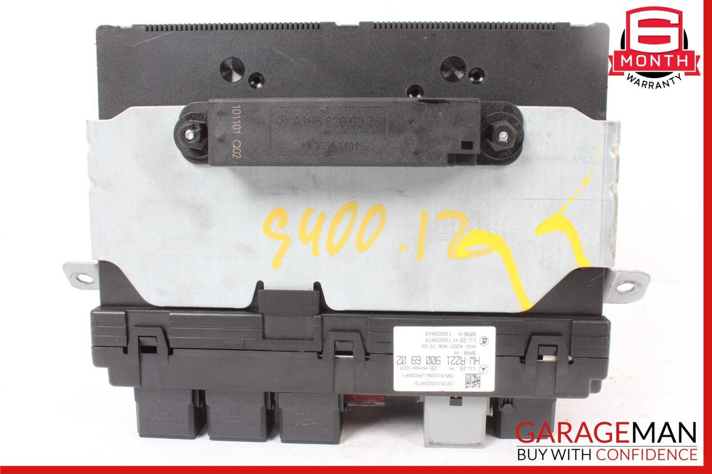 10-13 Mercedes W221 S400 S550 S65 AMG Rear Sam Fuse Box Relay Module Control OEM