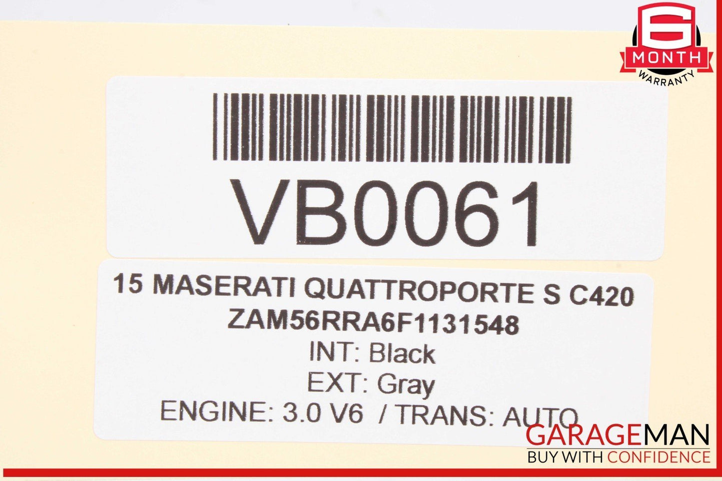 14-17 Maserati Ghibli S Front Left Driver Side Exterior Door Handle OEM