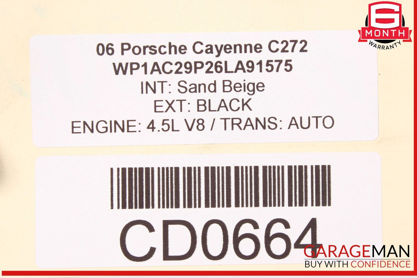 03-10 Porsche Cayenne 955 957 Front Suspension Swaybar Stabilizer Sway Bar OEM