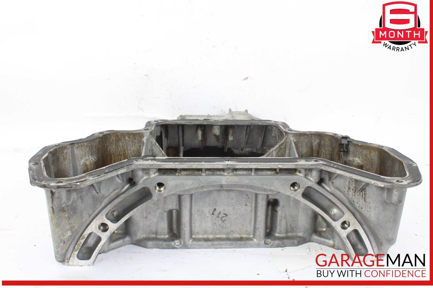 05-11 Mercedes W203 C230 Sport Engine Upper Oil Sump Baffle Pan 2720140802 OEM