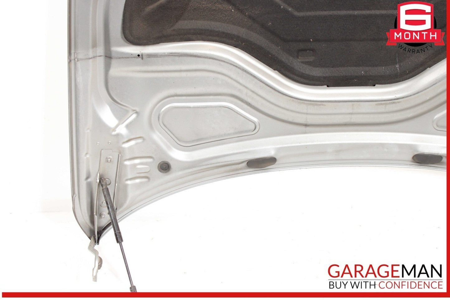 12-18 Audi A6 S6 Front Bonnet Hood Shell Cover Panel Assembly Gray OEM