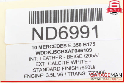 10-11 Mercedes W212 E350 E550 Radio Comand Comand Head Unit CD Changer Player
