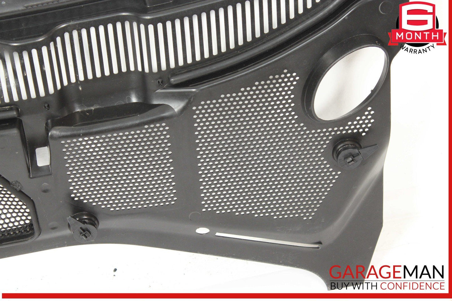 03-12 Bentley Continental GTC Front Windshield Cowl Vent Molding Trim OEM