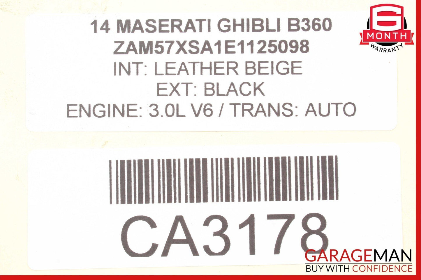 14-17 Maserati Ghibli Rear Left Driver Side Spindle Knuckle Hub Bearing OEM