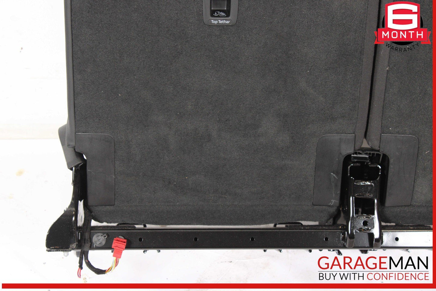 20-24 Audi Q7 Rear 3rd Row Upper Seat Bench Cushion Cover OEM