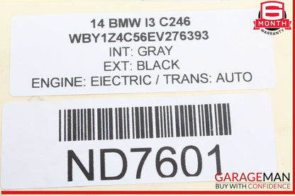 14-21 BMW i3 I01 Hybrid Aux Auxiliary Radiator Cooling Fan Motor 8608033 OEM