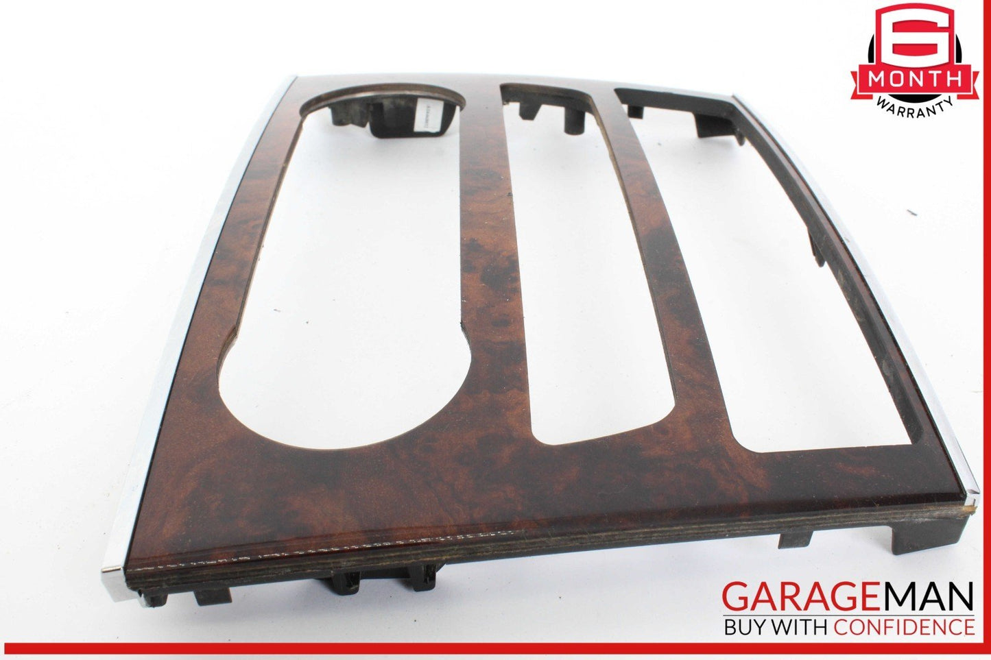 06-12 Mercedes X164 GL450 ML350 Center Console Control Trim Panel Wood Bezel