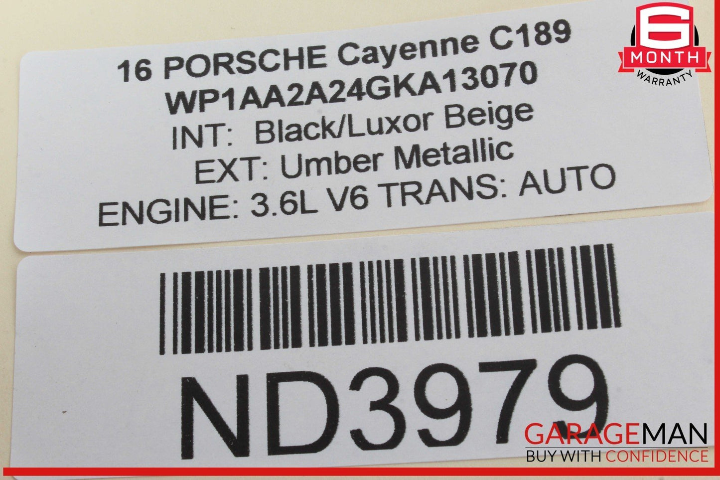 11-18 Porsche Cayenne 958 Rear Right Passenger Side Wheel Spindle Knuckle Hub