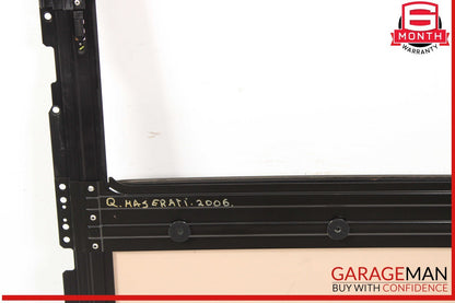 03-13 Maserati Quattroporte M139 Sunroof Guide Rail Frame Glass Track OEM