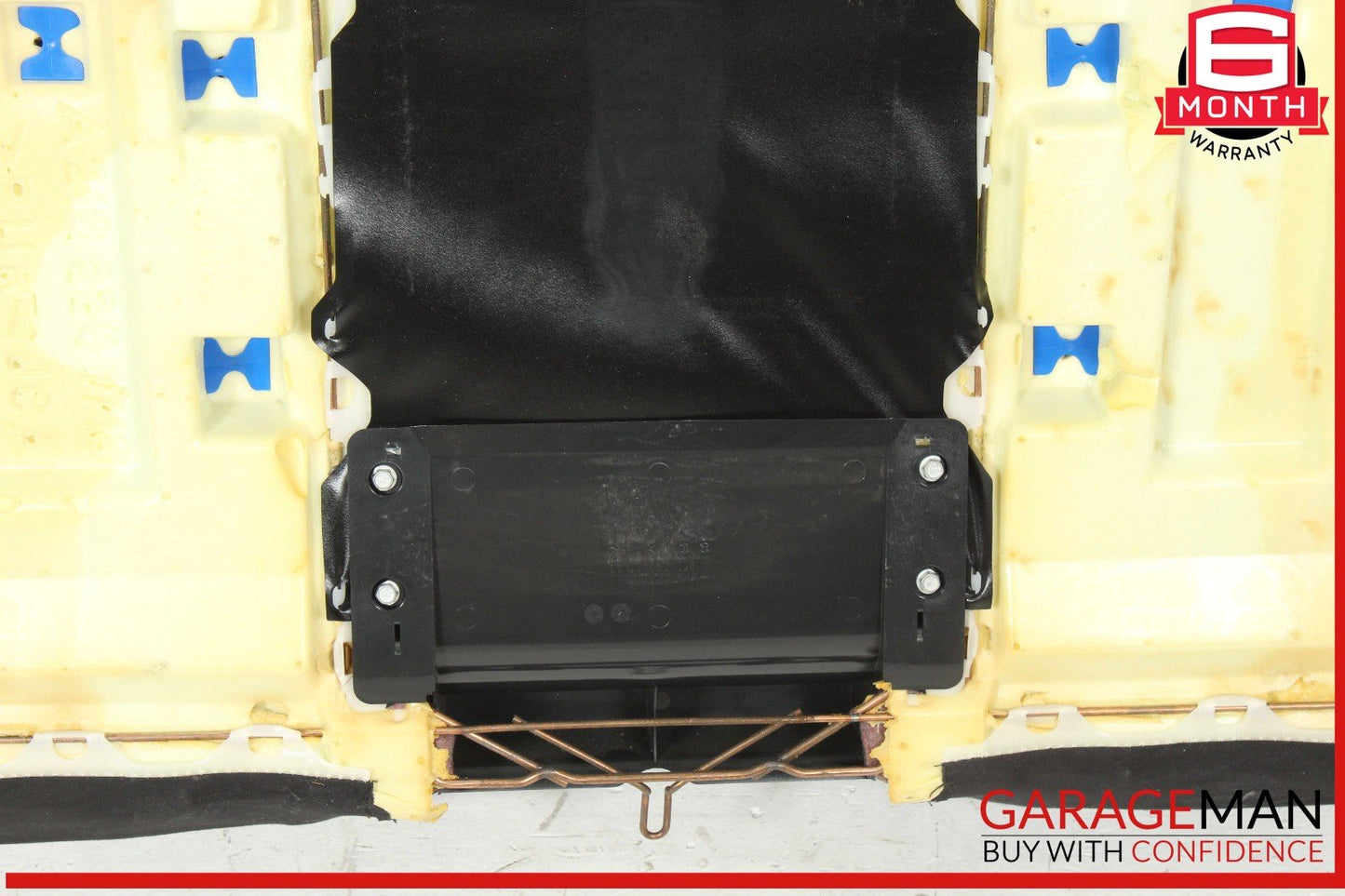 99-02 Mercedes W210 E320 Sedan Rear Upper Seat Cushion Black OEM